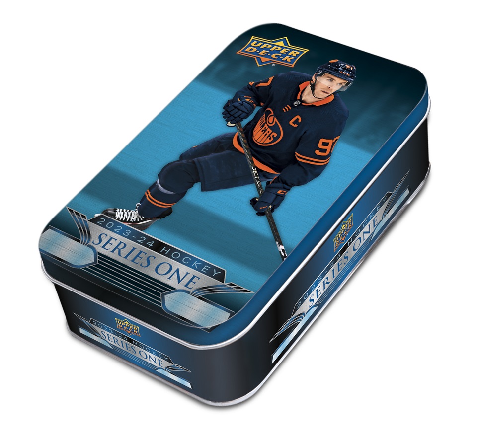 2023-24 Upper Deck Series 1 Hockey TIN Box
